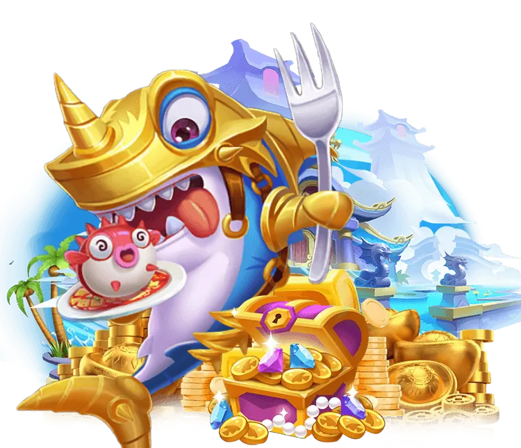 Màn hình trò chơi nổ hũ đầy màu sắc với biểu tượng jackpot lớn, biểu tượng bắn cá FCB8 Android